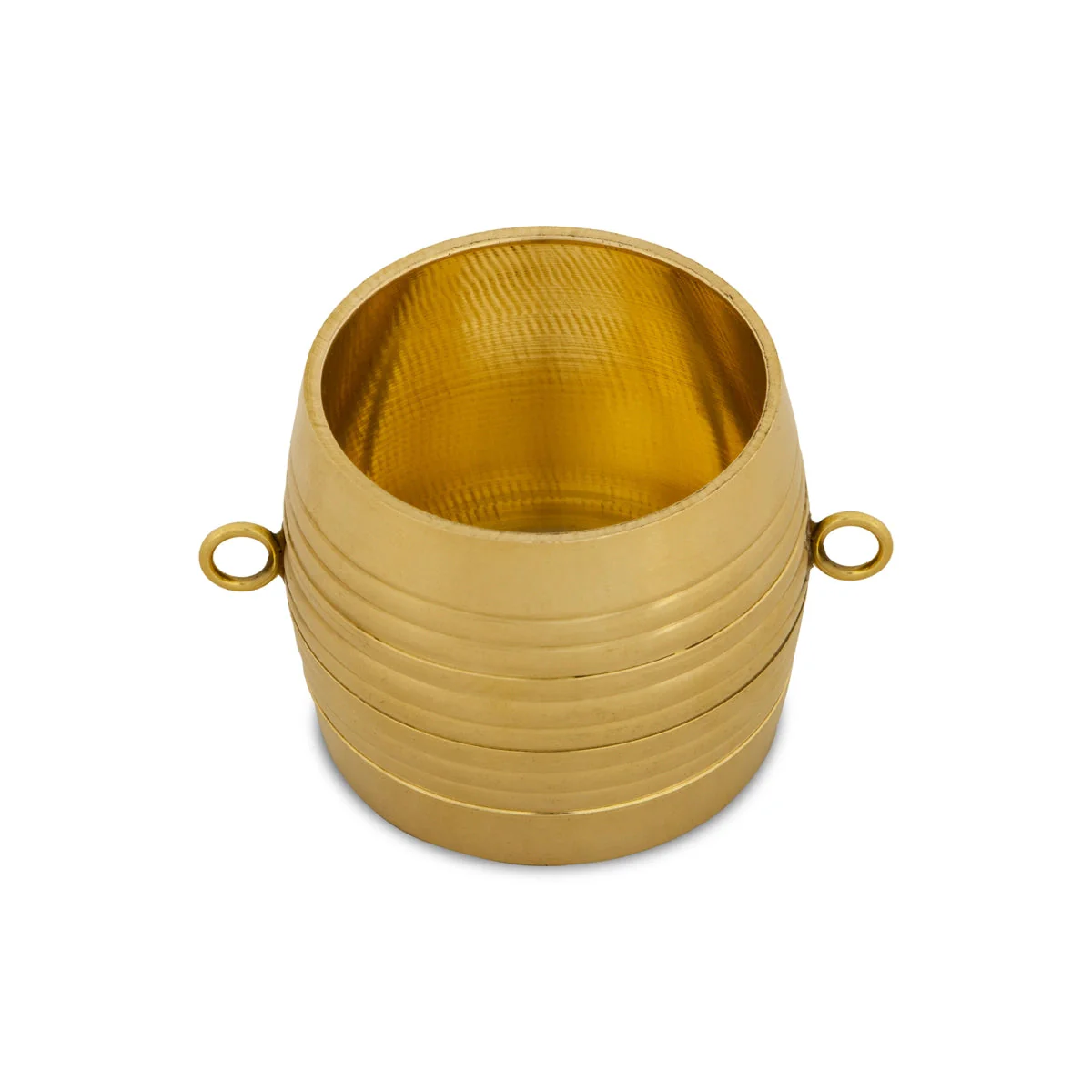 Brass Para - 2.5 X 2.25 Inches | Kerala Nirapara/ Idangazhi/ Changazhi/ Brass Measuring Cup For Pooja & Temple - Image 2