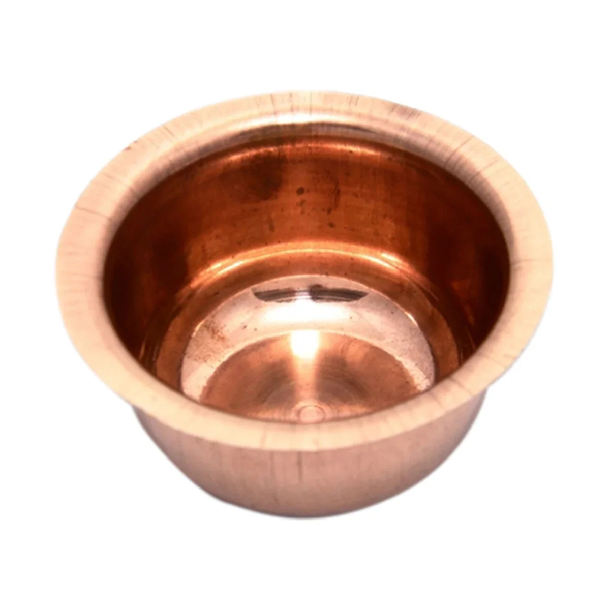 Copper Cup - 1.25 x 2.5 Inches| Puna Cup/ Copper Bowl/ Chandan Cup for Pooja / 25 Gms Approx