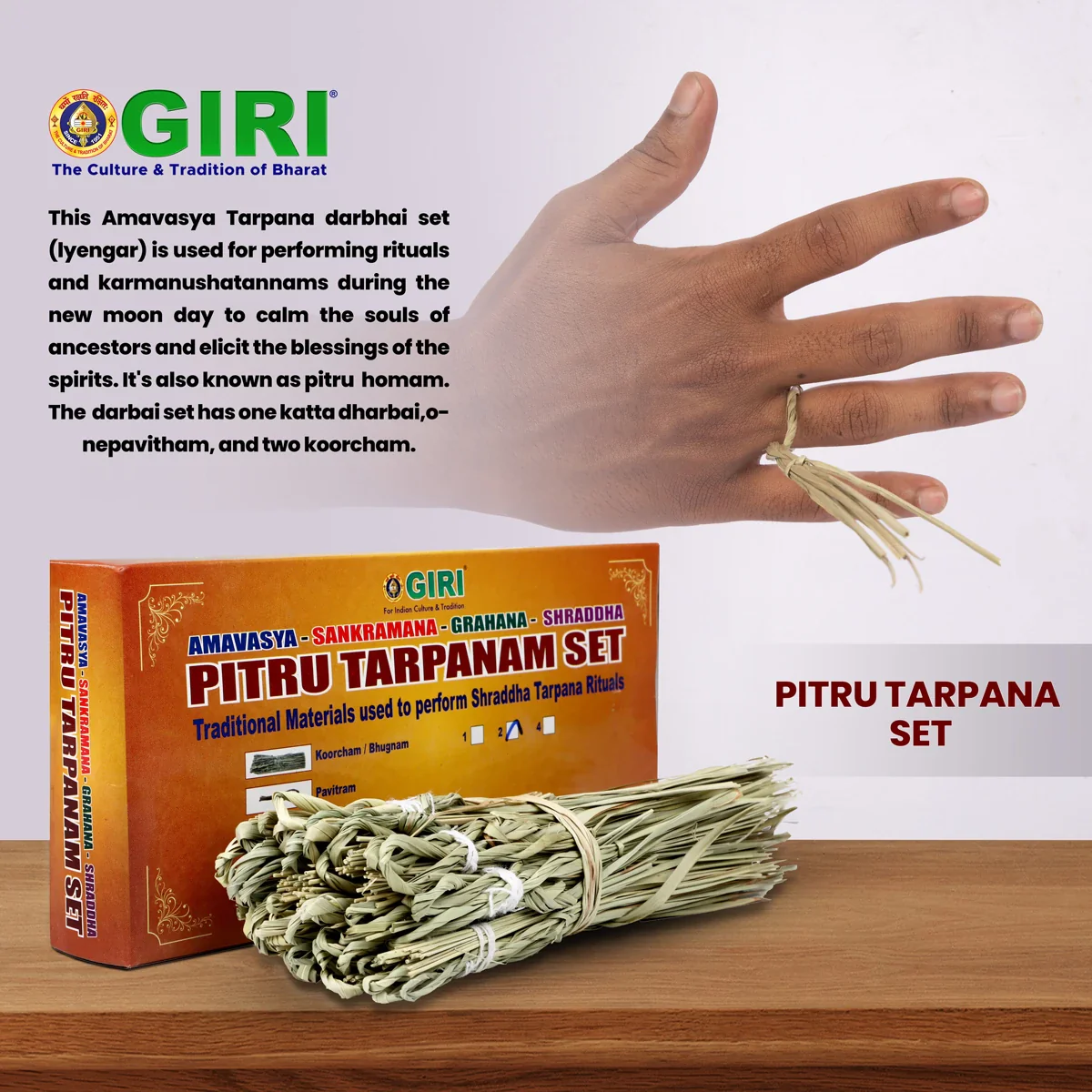 Giri Amavasya - Sankramana - Grahana - Shraddha - Pitru Tarpana Set | Tharpana Set for Rituals - Image 8