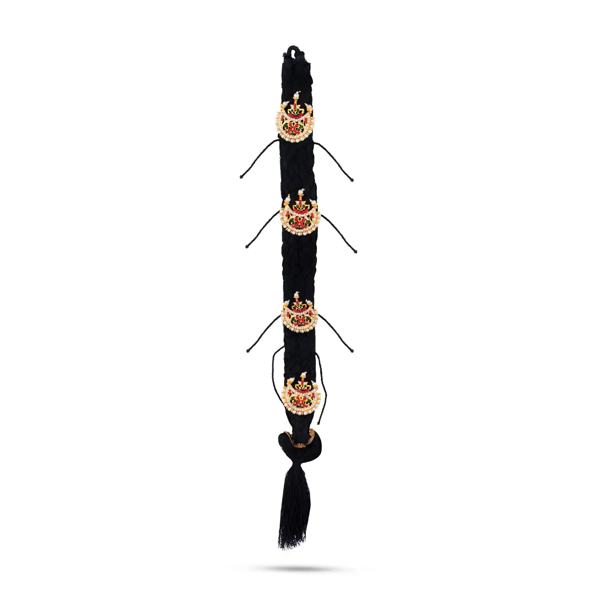 Stone Jadai - 27 Inches | Readymade Jadai/ Artificial Flower Jadai for Deity